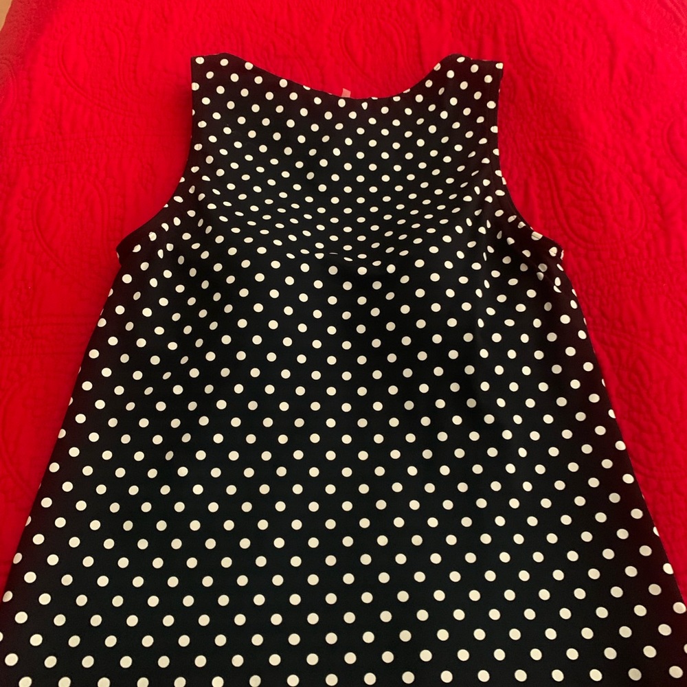 Classic polka dot swim tank